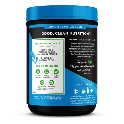 Keto Collagen Protein Powder - Vanilla