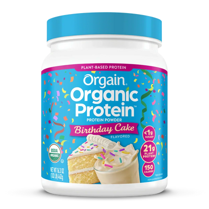 Organic Protein? Plant Based Protein Powder - Birthday Cake