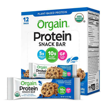 Organic Protein Bar - Chocolate Chip Cookie Dough